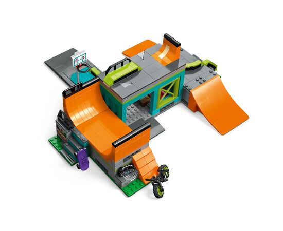 Конструктор LEGO City Уличный скейтпарк 454 деталей (60364), изображение 8 Конструктор LEGO City Уличный скейтпарк 454 деталей (60364), изображение 8