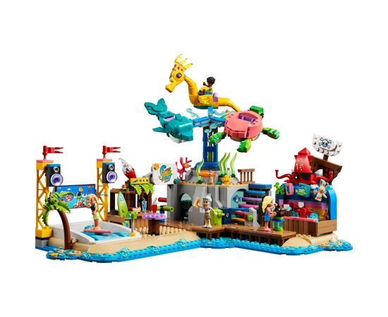 Конструктор LEGO Friends Пляжный парк развлечений 1348 деталей (41737), изображение 2