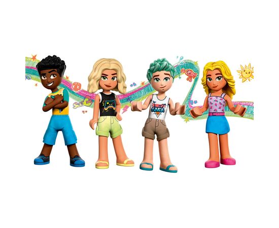 Конструктор LEGO Friends Пляжный парк развлечений 1348 деталей (41737), изображение 6