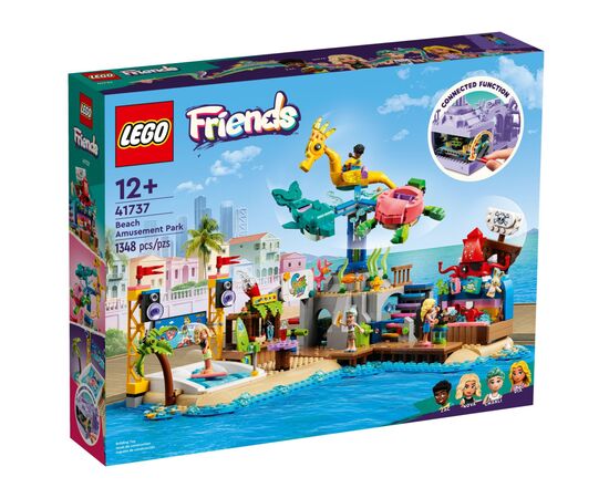 Конструктор LEGO Friends Пляжный парк развлечений 1348 деталей (41737)