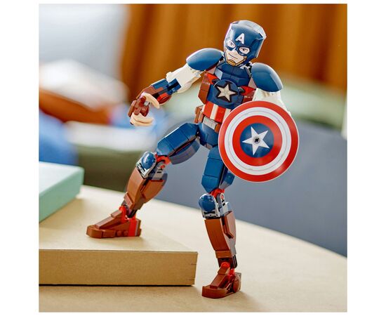 Конструктор LEGO Marvel Фигурка Капитана Америка для сборки 310 деталей (76258), изображение 5 Конструктор LEGO Marvel Фигурка Капитана Америка для сборки 310 деталей (76258), изображение 5