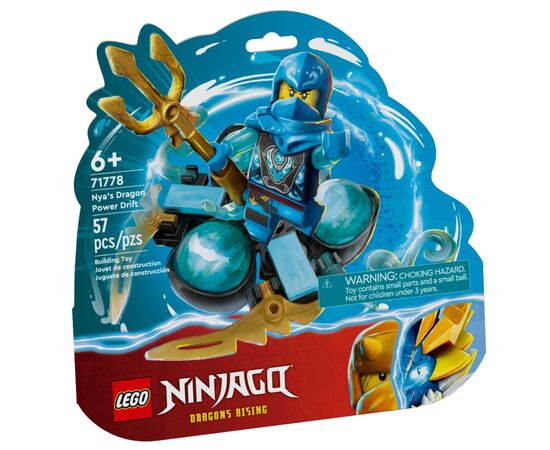 Конструктор LEGO Ninjago Суперсила дракона Нии дрейф спин-джитсу 57 деталей (71778)