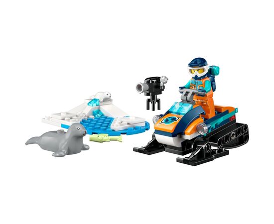 Конструктор LEGO City Арктичний дослідницький снігохід 70 деталей (60376), зображення 2 Конструктор LEGO City Арктичний дослідницький снігохід 70 деталей (60376), зображення 2