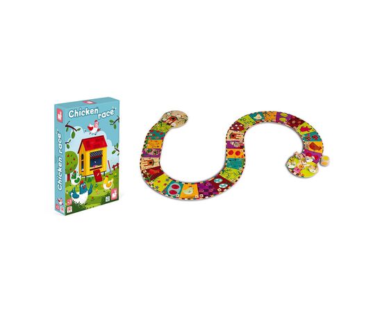 Настольная игра Janod Гонки цыплят (J02632), изображение 2