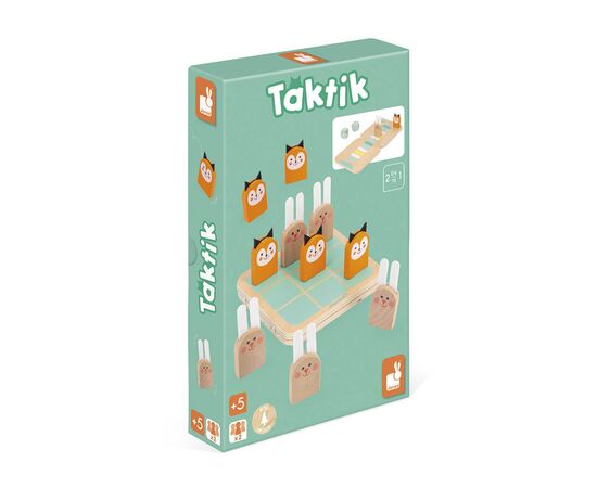 Настольная игра Janod Крестики-нолики 2 в 1 (J02472)
