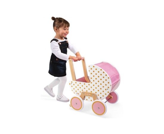Коляска для кукол Janod Candy Chic (J05886), изображение 6 Коляска для кукол Janod Candy Chic (J05886), изображение 6