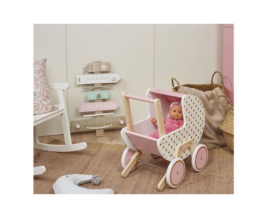 Коляска для кукол Janod Candy Chic (J05886), изображение 7 Коляска для кукол Janod Candy Chic (J05886), изображение 7