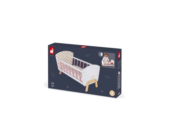 Игровой набор Janod Кроватка для куклы (J05889), изображение 4 Игровой набор Janod Кроватка для куклы (J05889), изображение 4