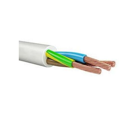 Кабель силовий ЗЗКМ 3х2.5 кв.мм гибкий, 100м (ПВС 3x2,5 ECG)