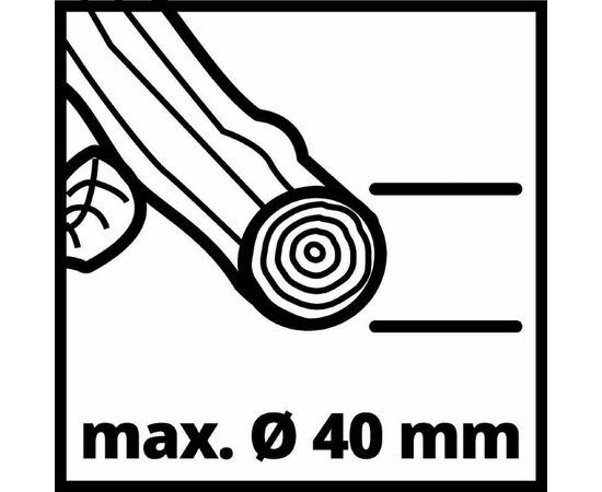 Садовый измельчитель Einhell GC-KS 2540 (3430330), изображение 7 Садовый измельчитель Einhell GC-KS 2540 (3430330), изображение 7