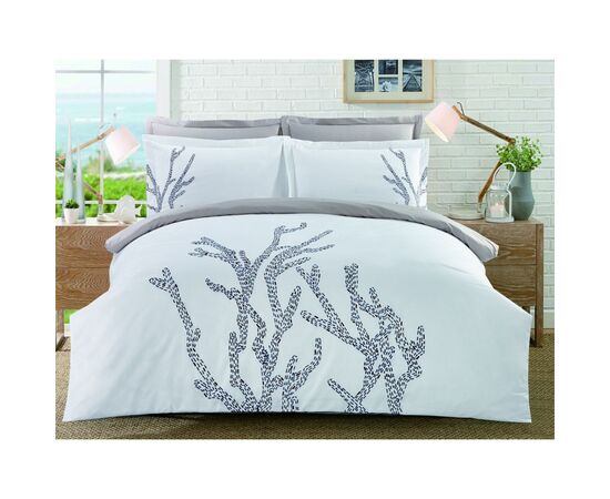 Постельное белье Home Line Кораллы сатин евро (122332)