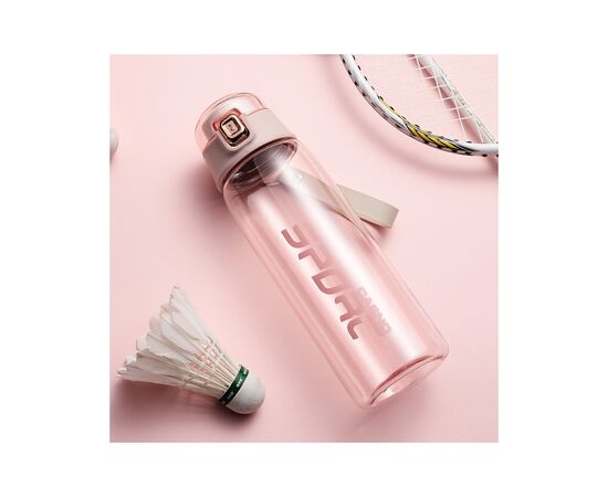 Бутылка для воды Casno 550 мл KXN-1220 Рожева (KXN-1220_Pink), изображение 4 Бутылка для воды Casno 550 мл KXN-1220 Рожева (KXN-1220_Pink), изображение 4