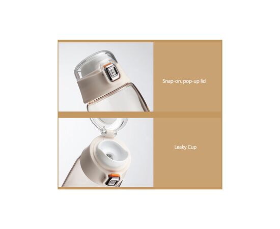 Бутылка для воды Casno 550 мл KXN-1220 Рожева (KXN-1220_Pink), изображение 7 Бутылка для воды Casno 550 мл KXN-1220 Рожева (KXN-1220_Pink), изображение 7