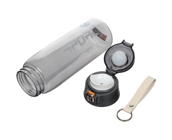 Бутылка для воды Casno 550 мл KXN-1220 Сіра (KXN-1220_Grey), изображение 2 Бутылка для воды Casno 550 мл KXN-1220 Сіра (KXN-1220_Grey), изображение 2