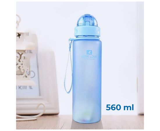 Бутылка для воды Casno 560 мл MX-5029 Блакитна (MX-5029_Blue), изображение 2 Бутылка для воды Casno 560 мл MX-5029 Блакитна (MX-5029_Blue), изображение 2