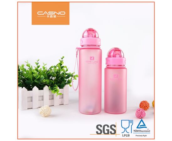 Бутылка для воды Casno 560 мл MX-5029 Рожева (MX-5029_Pink), изображение 5 Бутылка для воды Casno 560 мл MX-5029 Рожева (MX-5029_Pink), изображение 5
