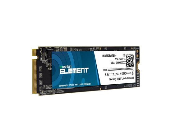 Накопитель SSD M.2 2280 1TB Mushkin (MKNSSDEV1TB-D8), изображение 2 Накопитель SSD M.2 2280 1TB Mushkin (MKNSSDEV1TB-D8), изображение 2