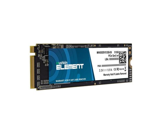 Накопитель SSD M.2 2280 512GB Mushkin (MKNSSDEV512GB-D8), изображение 2 Накопитель SSD M.2 2280 512GB Mushkin (MKNSSDEV512GB-D8), изображение 2