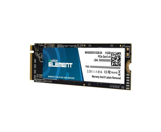 Накопитель SSD M.2 2280 512GB Mushkin (MKNSSDEV512GB-D8), изображение 3 Накопитель SSD M.2 2280 512GB Mushkin (MKNSSDEV512GB-D8), изображение 3