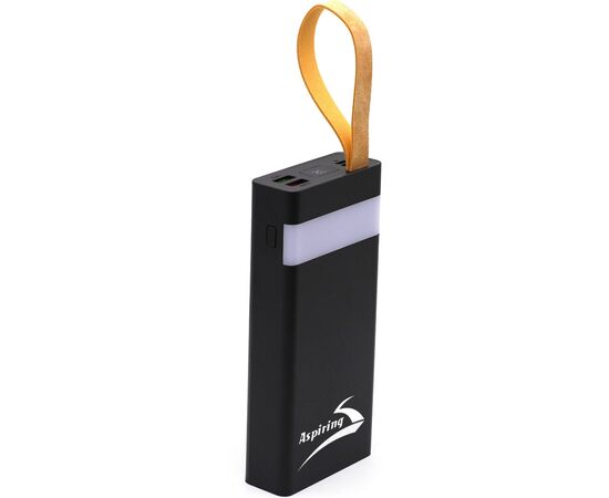 Батарея универсальная Aspiring Light 20 20000mAh PD/22.5W (P20000L), изображение 3 Батарея универсальная Aspiring Light 20 20000mAh PD/22.5W (P20000L), изображение 3