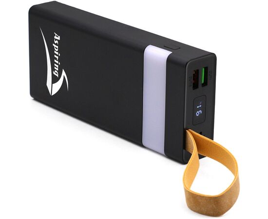 Батарея универсальная Aspiring Light 20 20000mAh PD/22.5W (P20000L), изображение 6 Батарея универсальная Aspiring Light 20 20000mAh PD/22.5W (P20000L), изображение 6