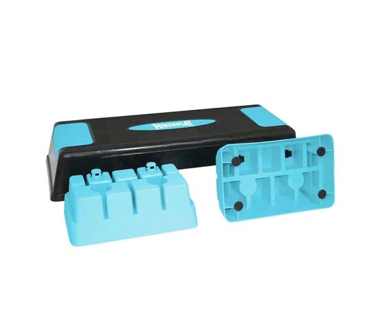 Степ-платформа PowerPlay 3 рівні Чорно-Блакитна (PP_4329_(3)_Black/Blue), изображение 3 Степ-платформа PowerPlay 3 рівні Чорно-Блакитна (PP_4329_(3)_Black/Blue), изображение 3