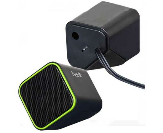 Акустична система Havit HV-SK473 Black/Green, зображення 2 Акустична система Havit HV-SK473 Black/Green, зображення 2