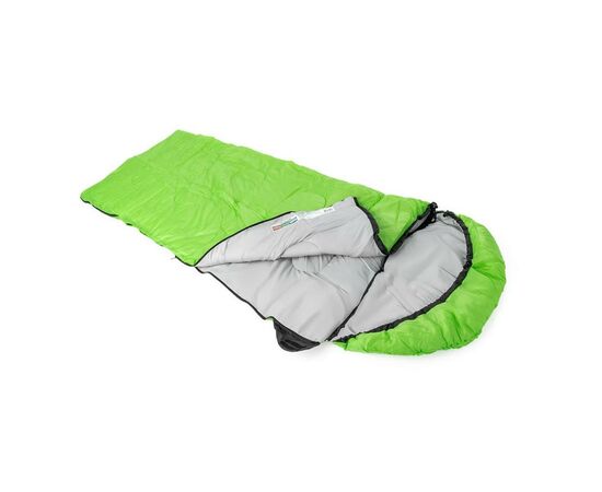Спальный мешок Кемпінг Peak 200R с капюшоном Green (4823082715008), изображение 2 Спальный мешок Кемпінг Peak 200R с капюшоном Green (4823082715008), изображение 2