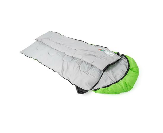 Спальный мешок Кемпінг Peak 200R с капюшоном Green (4823082715008), изображение 3 Спальный мешок Кемпінг Peak 200R с капюшоном Green (4823082715008), изображение 3