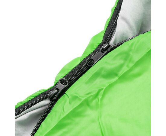Спальный мешок Кемпінг Peak 200R с капюшоном Green (4823082715008), изображение 5 Спальный мешок Кемпінг Peak 200R с капюшоном Green (4823082715008), изображение 5