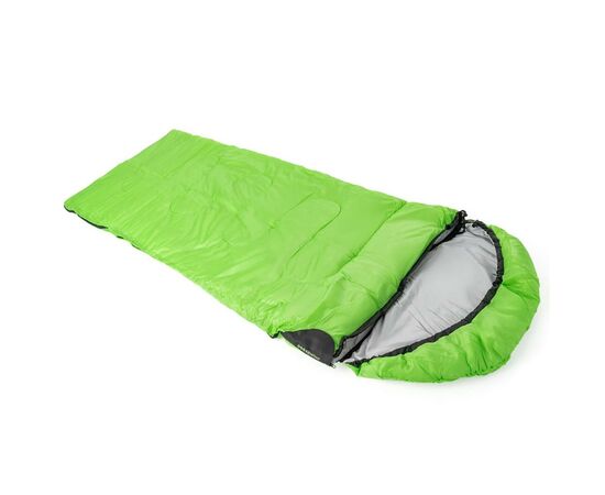 Спальний мішок Кемпінг Peak 200R з капюшоном Green (4823082715008)