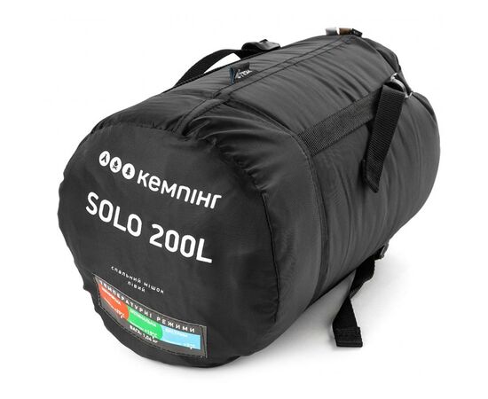 Спальный мешок Кемпінг Solo 200L Gold (4823082714971), изображение 3 Спальный мешок Кемпінг Solo 200L Gold (4823082714971), изображение 3