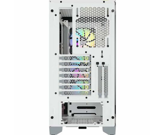 Корпус Corsair iCUE 4000X RGB Tempered Glass White (CC-9011205-WW), изображение 4 Корпус Corsair iCUE 4000X RGB Tempered Glass White (CC-9011205-WW), изображение 4