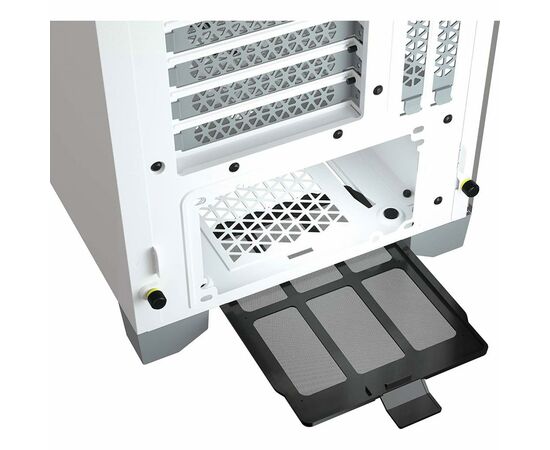 Корпус Corsair iCUE 4000X RGB Tempered Glass White (CC-9011205-WW), изображение 6 Корпус Corsair iCUE 4000X RGB Tempered Glass White (CC-9011205-WW), изображение 6