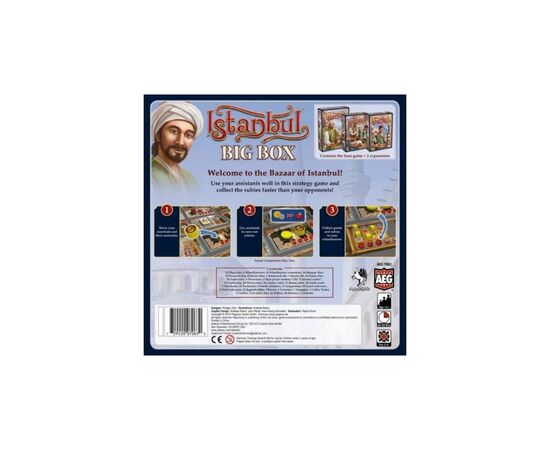 Настольная игра Pegasus Spiele Стамбул (Istanbul: Big Box) английский (PS084), изображение 6 Настольная игра Pegasus Spiele Стамбул (Istanbul: Big Box) английский (PS084), изображение 6