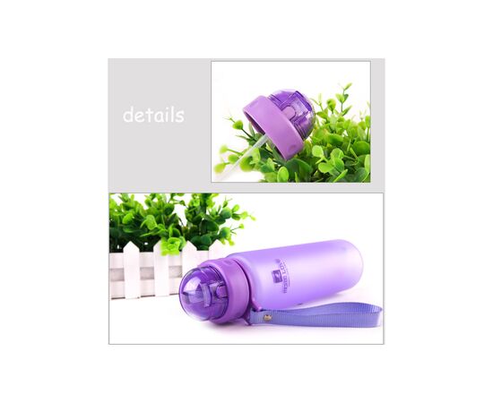 Бутылка для воды Casno 560 мл MX-5029 Фіолетова (MX-5029_Purple), изображение 6 Бутылка для воды Casno 560 мл MX-5029 Фіолетова (MX-5029_Purple), изображение 6