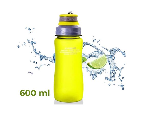 Бутылка для воды Casno 600 мл KXN-1116 Зелена (KXN-1116_Green), изображение 2 Бутылка для воды Casno 600 мл KXN-1116 Зелена (KXN-1116_Green), изображение 2