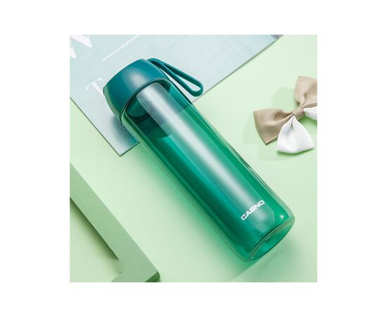 Бутылка для воды Casno 600 мл KXN-1231 Зелена (KXN-1231_Green), изображение 3 Бутылка для воды Casno 600 мл KXN-1231 Зелена (KXN-1231_Green), изображение 3