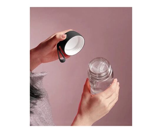 Бутылка для воды Casno 600 мл KXN-1231 Сіра (KXN-1231_Grey), изображение 4 Бутылка для воды Casno 600 мл KXN-1231 Сіра (KXN-1231_Grey), изображение 4