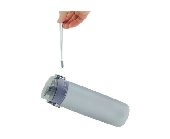 Бутылка для воды Casno 650 мл KXN-1157 Tritan Сіра (KXN-1157_Grey_Tritan), изображение 8 Бутылка для воды Casno 650 мл KXN-1157 Tritan Сіра (KXN-1157_Grey_Tritan), изображение 8