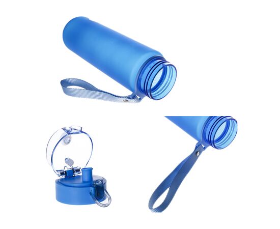 Бутылка для воды Casno 850 мл KXN-1183 Синя (KXN-1183_Blue), изображение 3 Бутылка для воды Casno 850 мл KXN-1183 Синя (KXN-1183_Blue), изображение 3