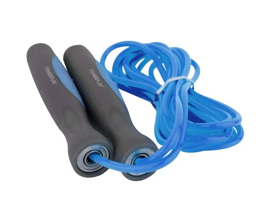 Скакалка PowerPlay 4204 Блакитна (PP_4204_Blue), изображение 3 Скакалка PowerPlay 4204 Блакитна (PP_4204_Blue), изображение 3