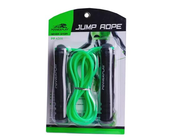 Скакалка PowerPlay 4205 Зелена (PP_4205_Green), зображення 5 Скакалка PowerPlay 4205 Зелена (PP_4205_Green), зображення 5