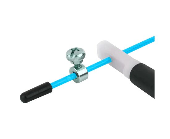 Скакалка PowerPlay 4202 швидкісна Бірюзова (PP_4202_Cyan), изображение 3 Скакалка PowerPlay 4202 швидкісна Бірюзова (PP_4202_Cyan), изображение 3