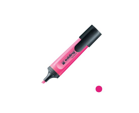 Маркер Edding текстовый Highlighter 2-5 мм Розовый (e-345/09), изображение 2 Маркер Edding текстовый Highlighter 2-5 мм Розовый (e-345/09), изображение 2