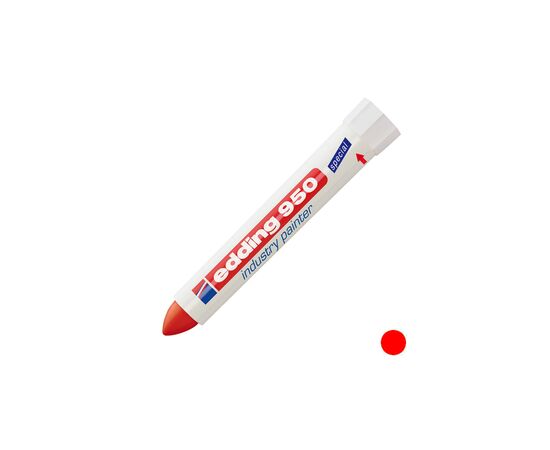 Маркер Edding Спеціальний промисловий маркер-паста Industry Painter 950 10 мм Червоний (e-950/02), зображення 2 Маркер Edding Спеціальний промисловий маркер-паста Industry Painter 950 10 мм Червоний (e-950/02), зображення 2