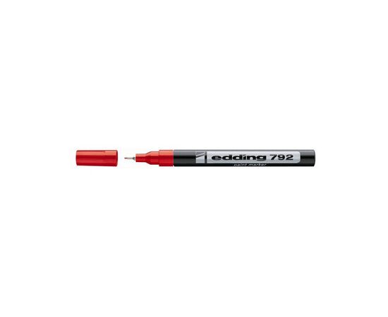 Маркер Edding для декоративних робіт Paint E-792 0.8 мм Червоний (e-792/02)