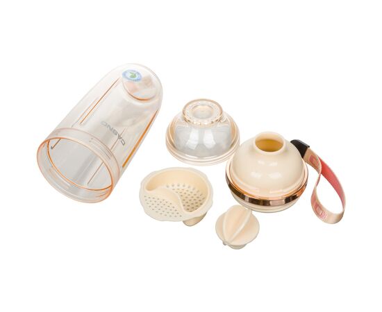 Шейкер спортивний Casno 400 мл KXN-1233 Жовтий (KXN-1233_Yellow), зображення 2 Шейкер спортивний Casno 400 мл KXN-1233 Жовтий (KXN-1233_Yellow), зображення 2