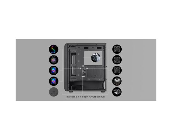 Корпус Silver Stone FARA (SST-FA511Z-BG), изображение 5 Корпус Silver Stone FARA (SST-FA511Z-BG), изображение 5