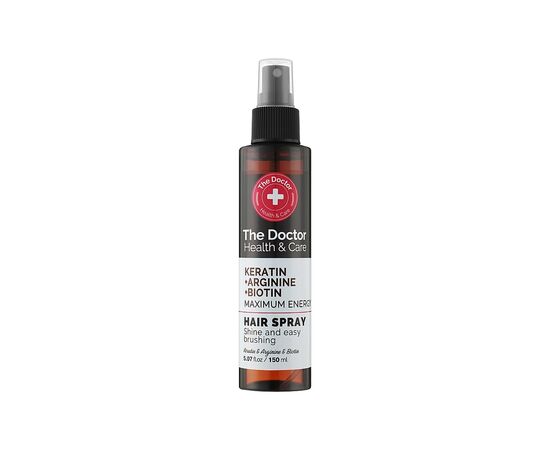 Спрей для волосся The Doctor Health & Care Keratin + Arginine + Biotin Максимум енергії 150 мл (8588006042863)